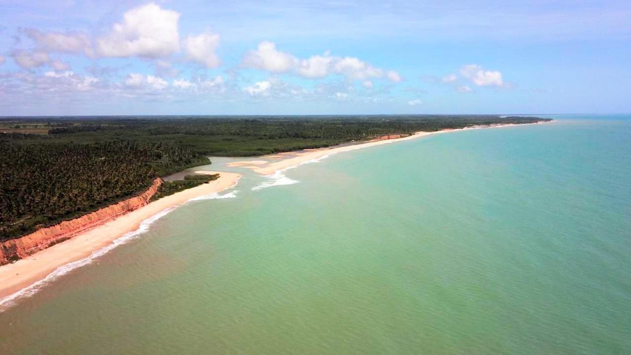 Pousada Areia Preta Cumuruxatiba Kültér fotó